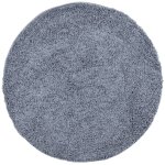 Vidaxl tapis shaggy pamplona poils longs moderne bleu � 280 cm