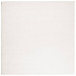 Vidaxl tapis shaggy pamplona poils longs moderne crme 160x160 cm