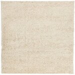 Vidaxl tapis shaggy pamplona poils longs moderne dor 200x200 cm