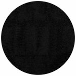 Vidaxl tapis shaggy pamplona poils longs moderne noir � 100 cm