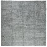 Vidaxl tapis shaggy pamplona poils longs moderne vert 120x120 cm