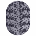 Vidaxl tapis shaggy  poils longs navarra gris fonc 300x200 cm