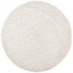 Vidaxl tapis shaggy pamplona poils longs moderne crème Ø 80 cm Vidaxl tapis shaggy pamplona poils longs moderne crème Ø 80 cm