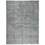 Vidaxl tapis shaggy pamplona poils longs moderne vert 300x400 cm