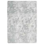 Vidaxl tapis shaggy à poils longs navarra gris argenté 120x170 cm Vidaxl tapis shaggy à poils longs navarra gris argenté 120x170 cm