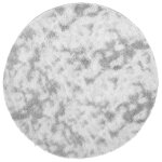 Vidaxl tapis shaggy à poils longs navarra gris argenté 200x200 cm Vidaxl tapis shaggy à poils longs navarra gris argenté 200x200 cm