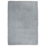 Vidaxl tapis shaggy � poils longs navarra gris clair 120x170 cm
