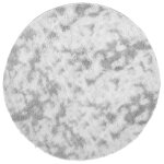 Vidaxl tapis shaggy à poils longs navarra gris clair 160x160 cm Vidaxl tapis shaggy à poils longs navarra gris clair 160x160 cm