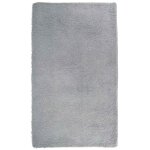 Vidaxl tapis shaggy  poils longs navarra gris clair 60x100 cm