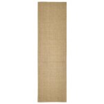 Vidaxl tapis en sisal pour griffoir 100x350 cm