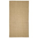 Vidaxl tapis en sisal pour griffoir 80x150 cm
