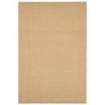 Vidaxl tapis sisal naturel 100x150 cm
