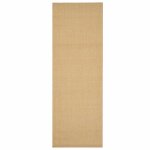 Vidaxl tapis sisal naturel 100x300 cm