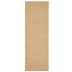 Vidaxl tapis sisal naturel 66x200 cm