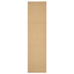 Vidaxl tapis sisal naturel 66x250 cm