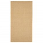 Vidaxl tapis sisal naturel 80x150 cm