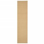 Vidaxl tapis sisal naturel 80x350 cm