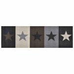 Vidaxl tapis de sol de cuisine lavable �toile 45x150 cm