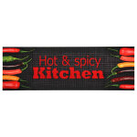 Vidaxl tapis de sol de cuisine lavable hot&spicy 60x180 cm Vidaxl tapis de sol de cuisine lavable hot&spicy 60x180 cm