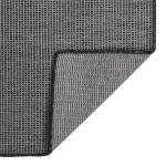 Vidaxl tapis  tissage plat d'extrieur 200x280 cm gris