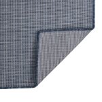 Vidaxl tapis � tissage plat d'ext�rieur 80x150 cm bleu