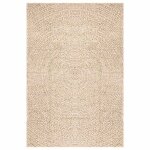 Vidaxl tapis zizur beige 160x230 cm aspect de jute int�rieur ext�rieur