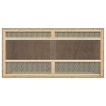 Vidaxl terrarium bois d'ingnierie 100x47x47 cm