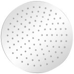 Vidaxl t�te de douche plongeante ronde en acier inoxydable 25 cm