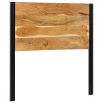 Vidaxl tête de lit 100 cm bois massif d'acacia et fer Vidaxl tête de lit 100 cm bois massif d'acacia et fer