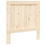 Vidaxl t�te de lit 100x104 cm bois massif de pin