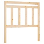 Vidaxl t�te de lit 106x4x100 cm bois massif de pin