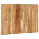 Vidaxl tte de lit 120 cm bois d'acacia massif