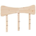Vidaxl t�te de lit 120 cm bois massif de pin