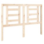 Vidaxl t�te de lit 126x4x100 cm bois massif de pin