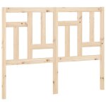 Vidaxl t�te de lit 140, 5x4x100 cm bois massif de pin