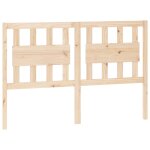 Vidaxl t�te de lit 140, 5x4x100 cm bois massif de pin