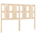 Vidaxl t�te de lit 140, 5x4x100 cm bois massif de pin
