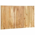 Vidaxl t�te de lit 140 cm bois d'acacia massif