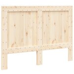 Vidaxl t�te de lit 140x104 cm bois massif de pin