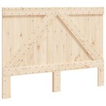 Vidaxl t�te de lit 140x104 cm bois massif de pin