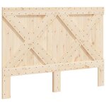 Vidaxl tte de lit 140x104 cm bois massif de pin