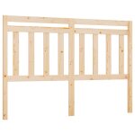Vidaxl t�te de lit 140x4x100 cm bois massif de pin