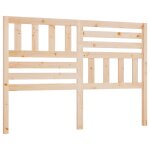 Vidaxl tte de lit 141x4x100 cm bois massif de pin