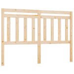Vidaxl t�te de lit 146x4x100 cm bois massif de pin