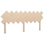 Vidaxl t�te de lit 178x3x80, 5 cm bois massif de pin