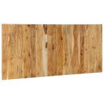 Vidaxl t�te de lit 180 cm bois massif d'acacia