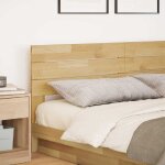 Vidaxl tte de lit 180 cm bois massif de chne