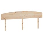 Vidaxl tte de lit 180 cm bois massif de pin