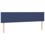 Vidaxl têtes de lit 2 pcs bleu 90x5x78 / 88 cm tissu Vidaxl têtes de lit 2 pcs bleu 90x5x78 / 88 cm tissu