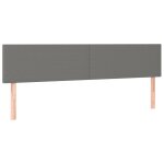 Vidaxl têtes de lit 2 pcs gris foncé 80x5x78 / 88 cm tissu Vidaxl têtes de lit 2 pcs gris foncé 80x5x78 / 88 cm tissu